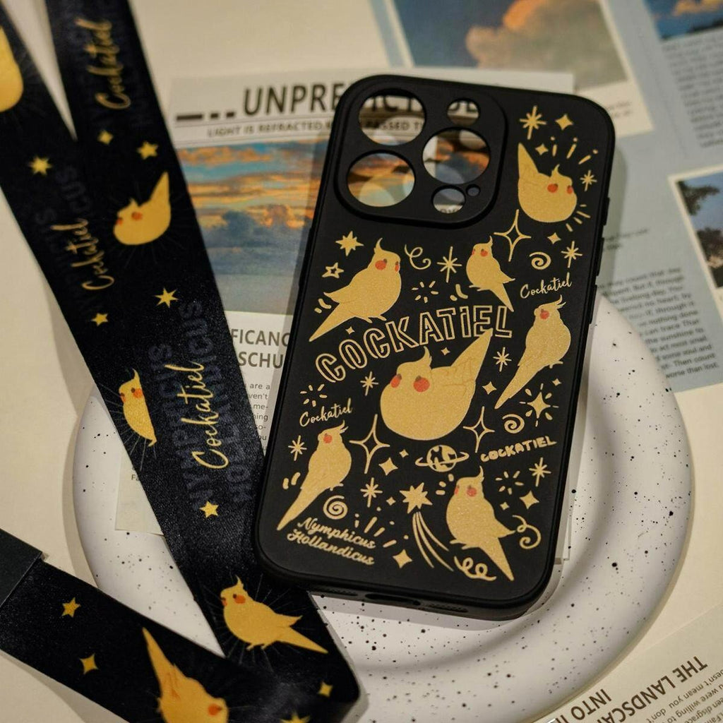 Parrot Phone Case - Black