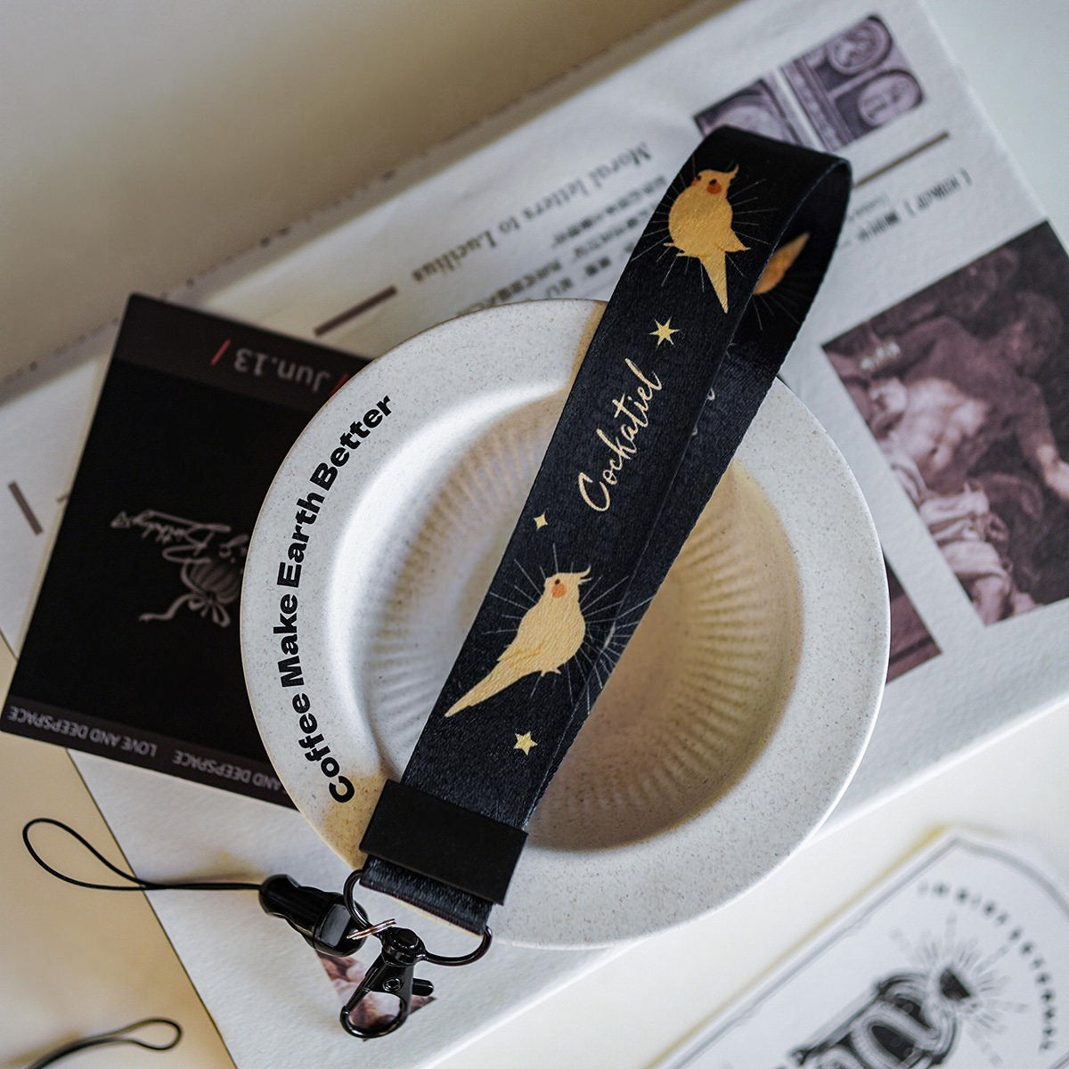 Parrot Phone Lanyard