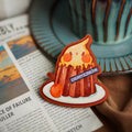 Wooden Parrot Fridge Magnet