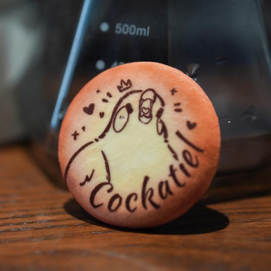 Parrot Cookie Badge