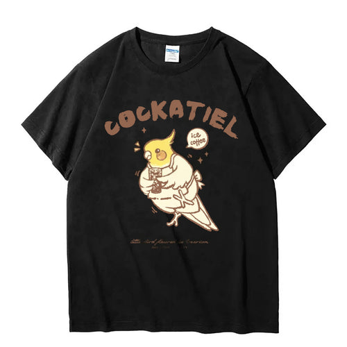 Cockatiel Cotton T-shirt