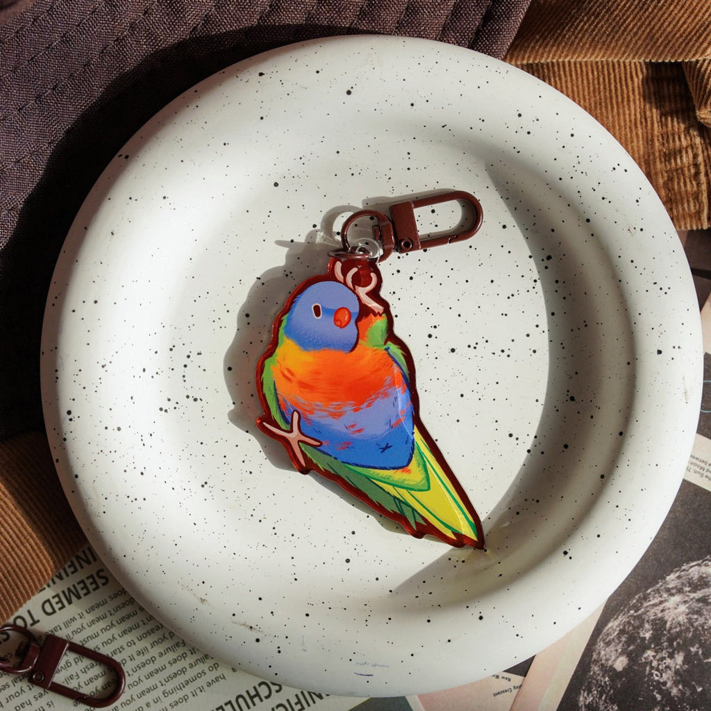 Parrot Keychain